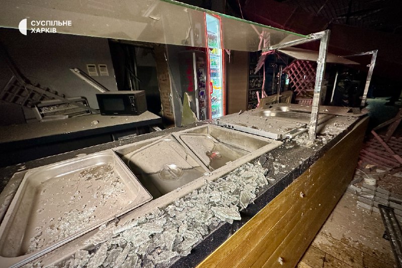 Airstrike targeted fuel station in Korotich near Kharkiv