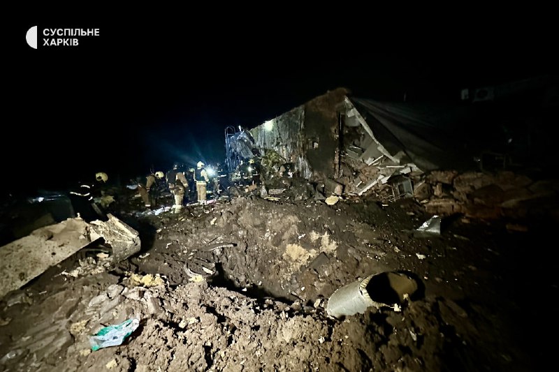 Airstrike targeted fuel station in Korotich near Kharkiv