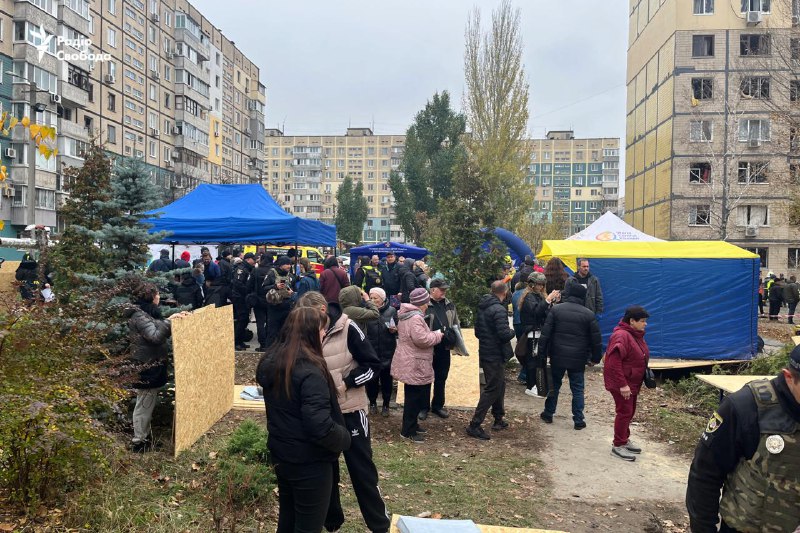 Death toll of Russian drones and missiles strikes in Dnipro city increased to 2