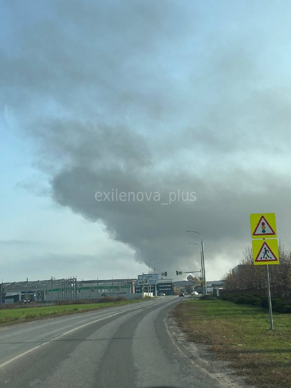 Fire reported at power substation in Taganrog