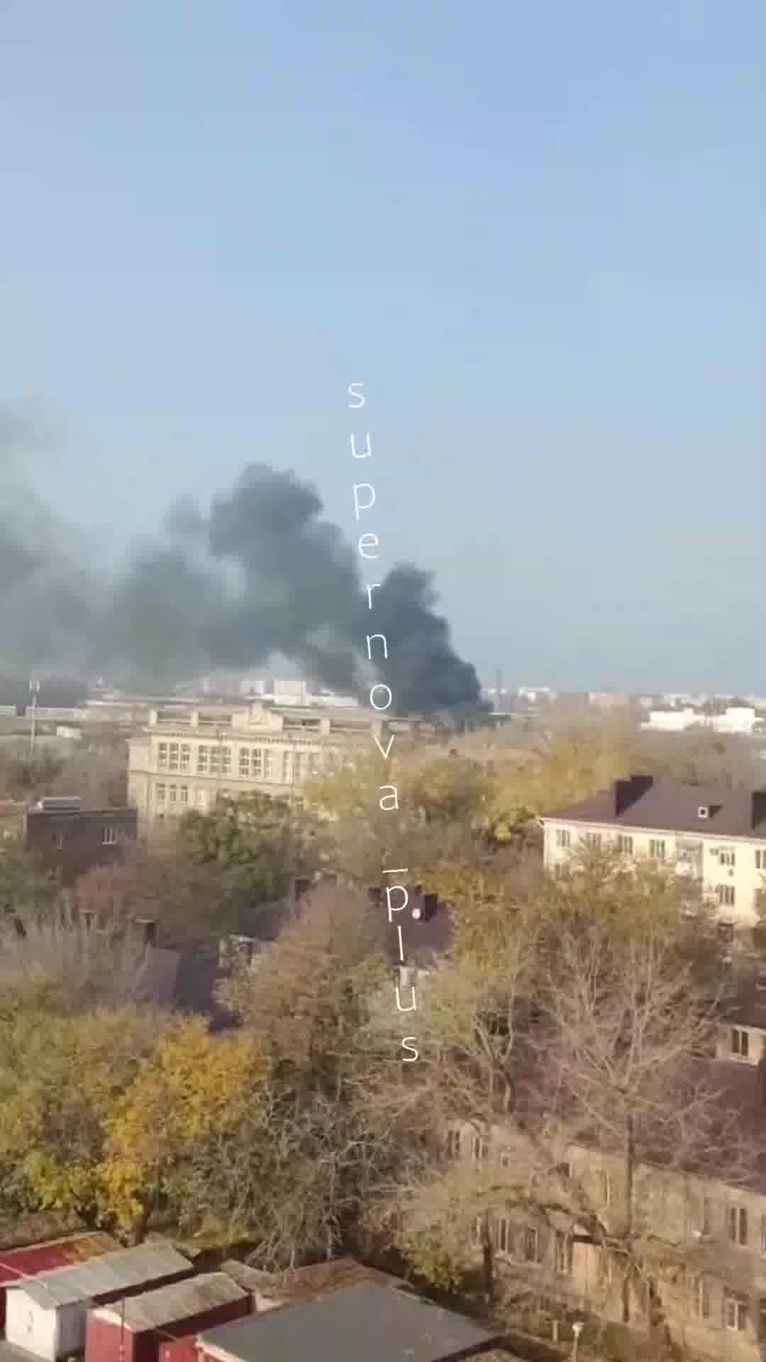 2 explosions were reported at the substation in Taganrog of Rostov region