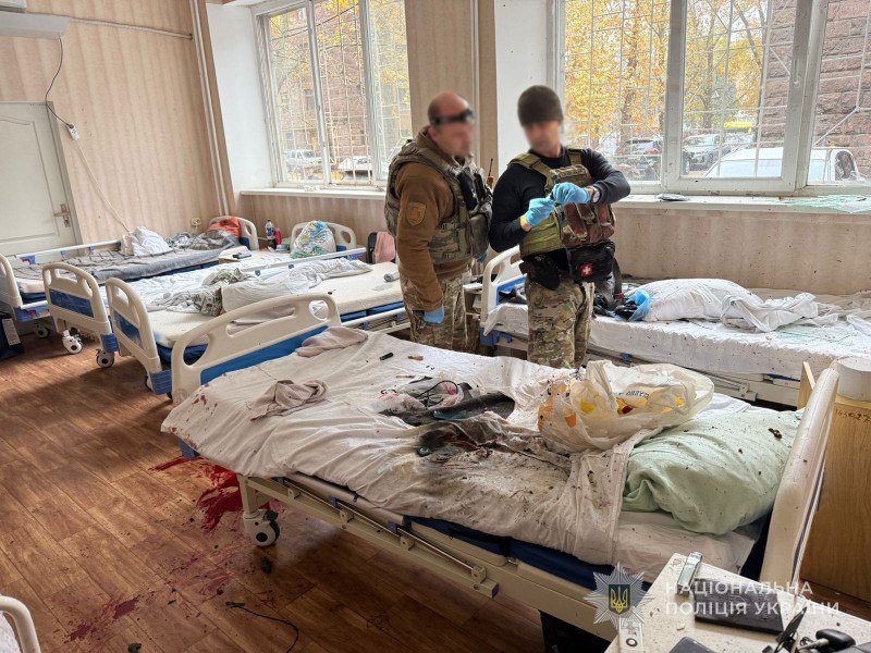 Pri výbuchu v nemocnici v Záporoží sa zranila jedna osoba