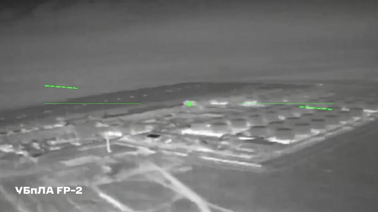 Drones have attacked Hvadriyska oil depot in occupied Crimea