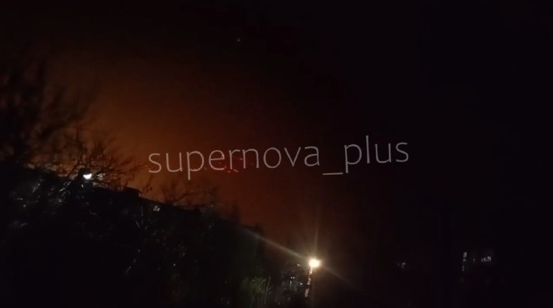 Explosions were reported in Berdyansk