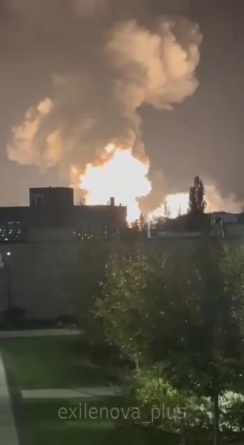 Fire in Novorossiysk is at Sheskharsis fuel terminal