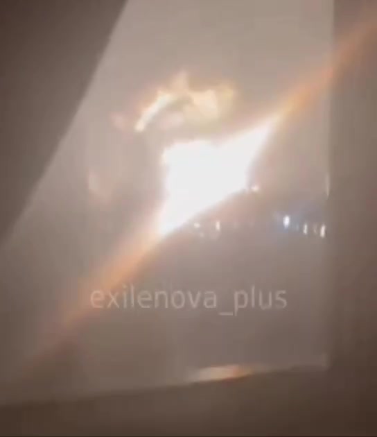 Detonation of ammunition depot tonight in Novorossiysk 