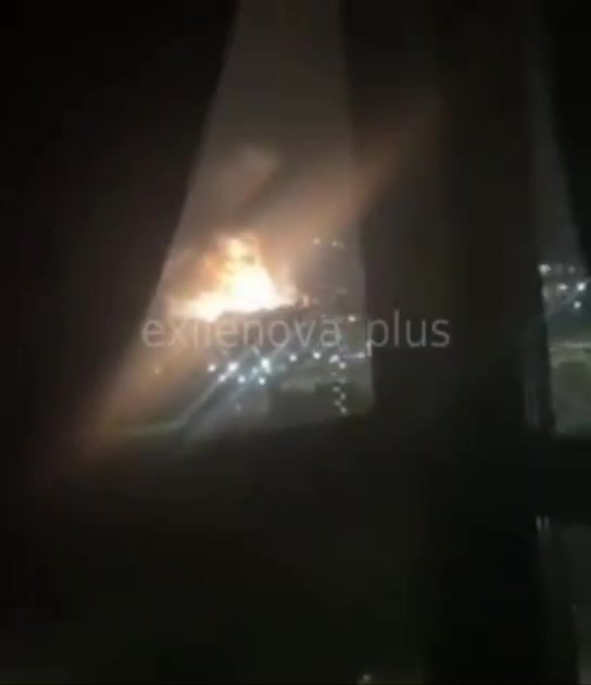 Detonation of ammunition depot tonight in Novorossiysk 