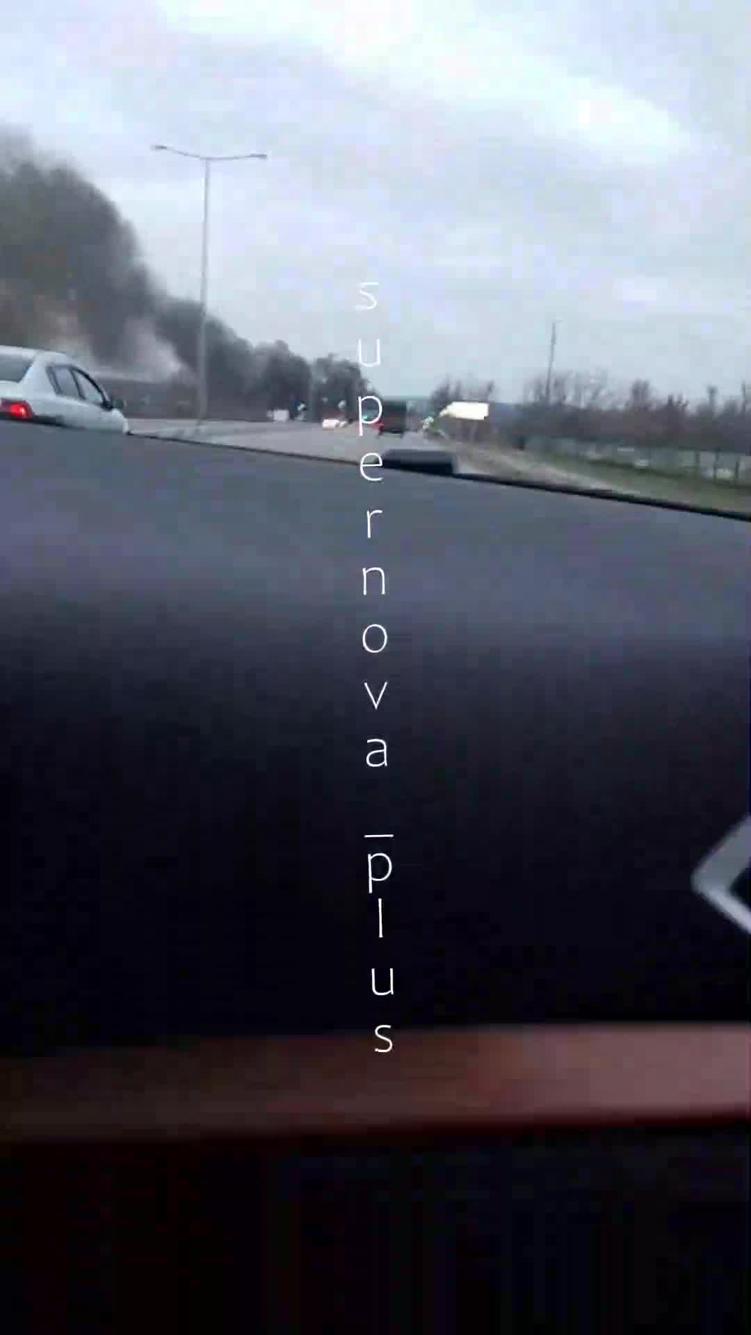 Fire at the fuel station in Maslova Pristan of Belgorod region after possible drone strike