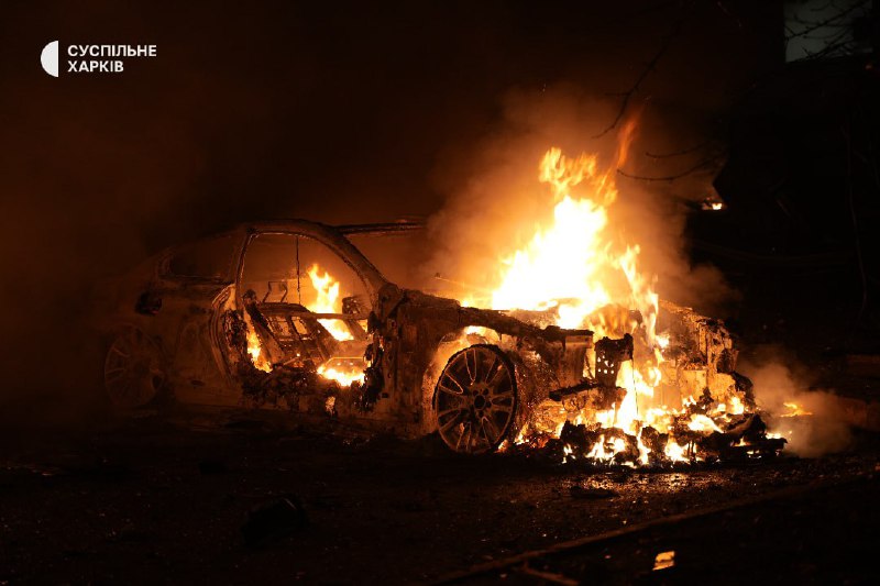 Pri útokoch dronov v Charkove bolo zranených 32 ľudí