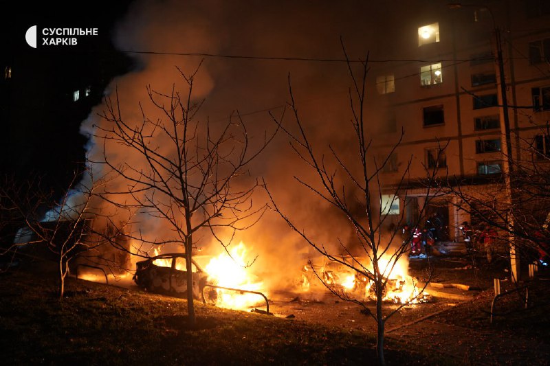 32 people wounded as result of drones strikes in Kharkiv 