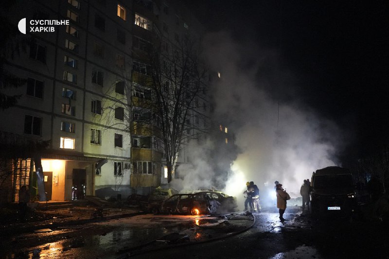 32 people wounded as result of drones strikes in Kharkiv 