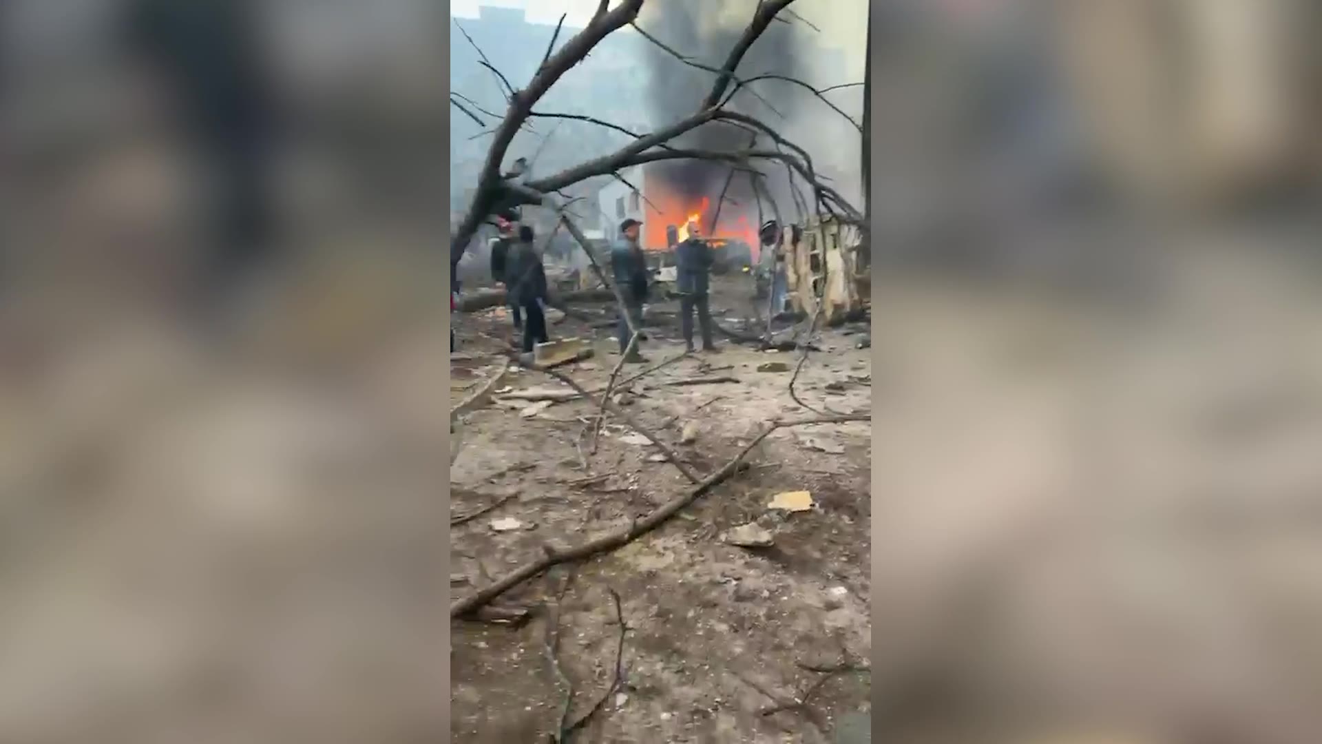 President Zelensky: More than 470 strike drones and 48 missiles of various types – ballistic, cruise were launched by Russia against Ukraine overnight. In Ternopil, there were hits on residential nine-story buildings, causing fires. Unfortunately, there is significant damage to buildings, and people may be trapped under the rubble. As of now, dozens of people are reported injured and nine people were killed