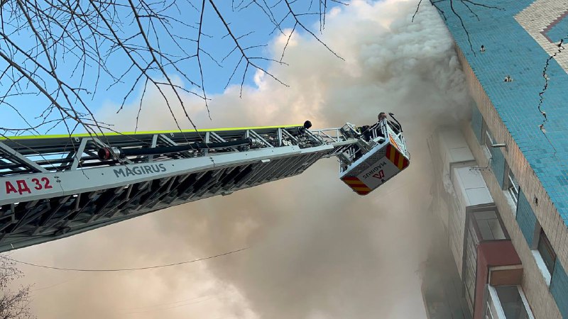 President Zelensky: More than 470 strike drones and 48 missiles of various types – ballistic, cruise were launched by Russia against Ukraine overnight. In Ternopil, there were hits on residential nine-story buildings, causing fires. Unfortunately, there is significant damage to buildings, and people may be trapped under the rubble. As of now, dozens of people are reported injured and nine people were killed