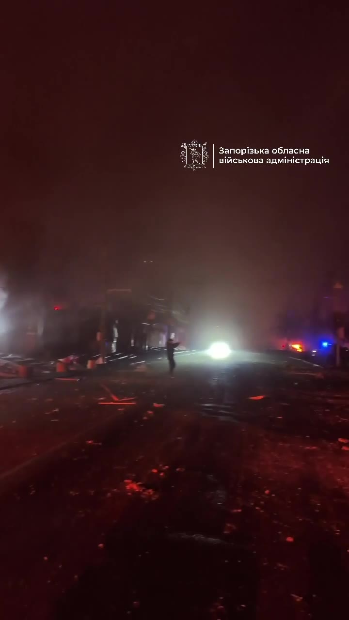 At least 2 people wounded as result of Russian airstrikes in Zaporizhzhia 
