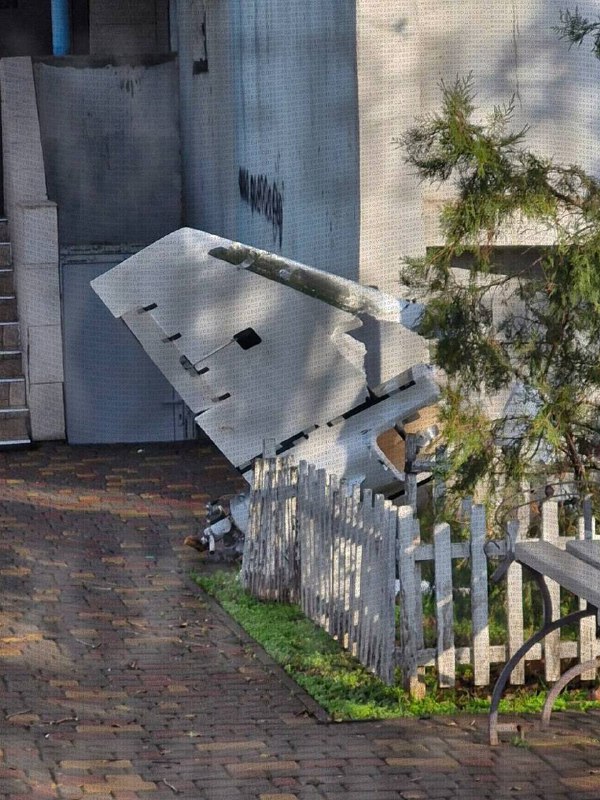 Dron zasiahol obytný dom v Pivdennom