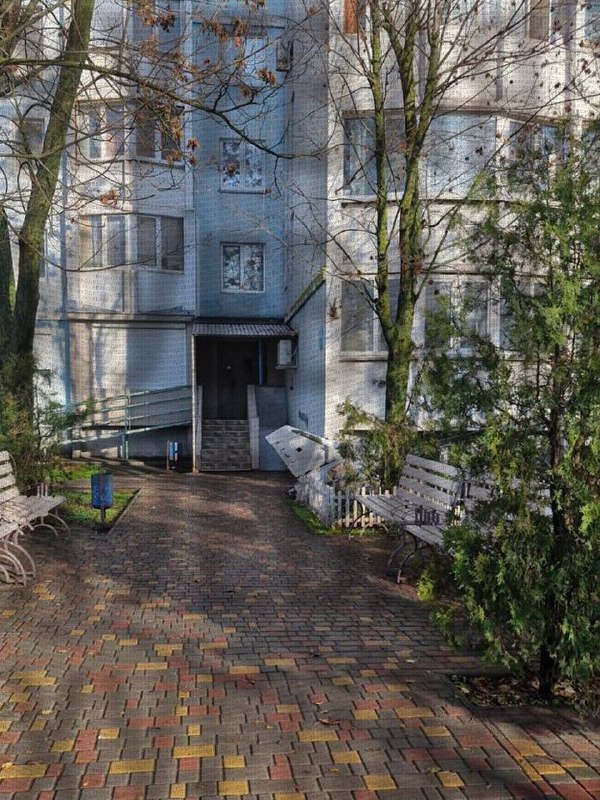 Drone hit a residential house in Pivdenne