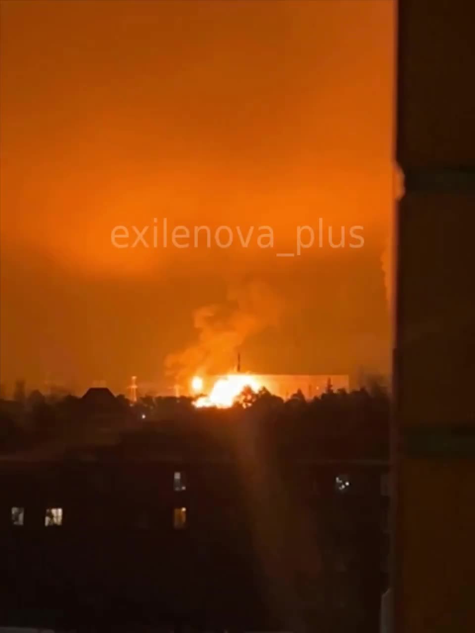 Drony zaatakowały elektrownię w Szaturze w obwodzie moskiewskim