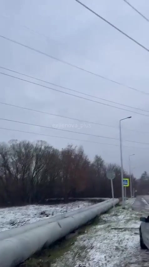 Drones attacking power plant in Shatura in the morning