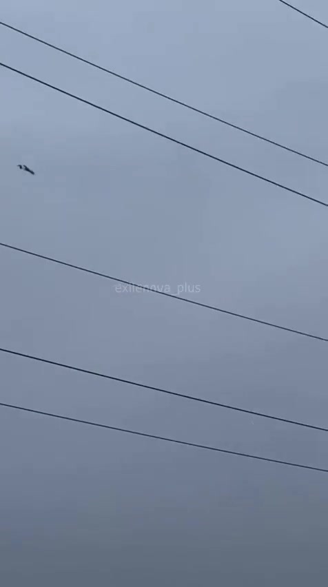 Drones attacking power plant in Shatura in the morning