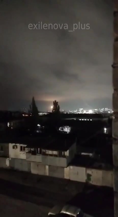 Explosions and fire reported in Novorossiysk