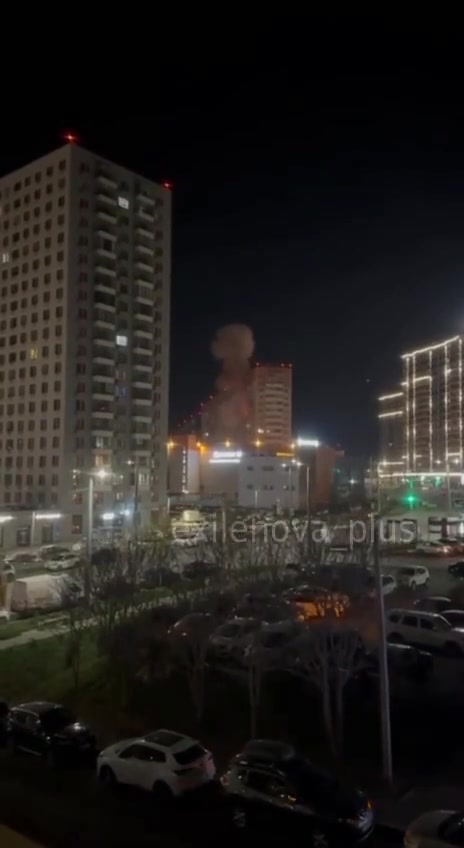 Residential house was damaged as result of drone strike in Novorossiysk