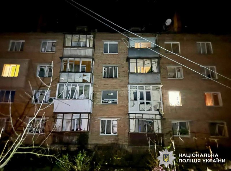 1 child wounded, widespread damage to residential houses in Bila Tserkva as result of Russian attack overnight