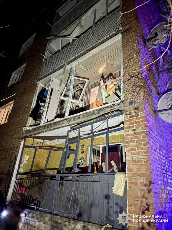 1 child wounded, widespread damage to residential houses in Bila Tserkva as result of Russian attack overnight