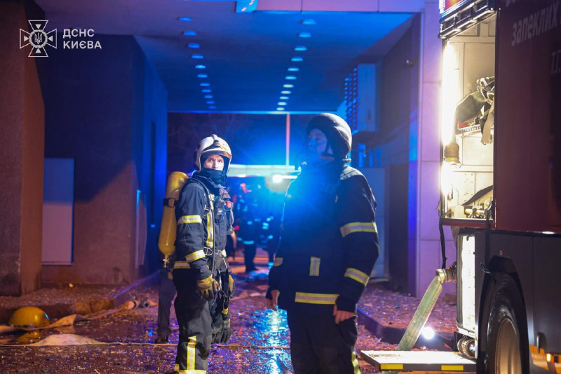 Zelensky: Our rescuers are currently working in Kyiv at the sites of Russian strikes. The main Russian strike at night was on the capital and the region, and there is a lot of damage to residential buildings and civilian infrastructure in the city. As of now, thirteen people are known to have been injured and six killed. There is destruction in the Odesa region: there were strikes on ports, food and infrastructure - no military sense. They also struck in the Dnipro, Kharkiv, Chernihiv and Cherkasy regions. The main targets are power infrastructure and everything that ensures normal life. In total, the Russians used 22 missiles of various types, including aeroballistic ones, and more than 460 drones