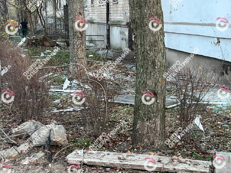 2 people wounded, including a child as result of drones raid in Dnipro city, widespread damage to residential property