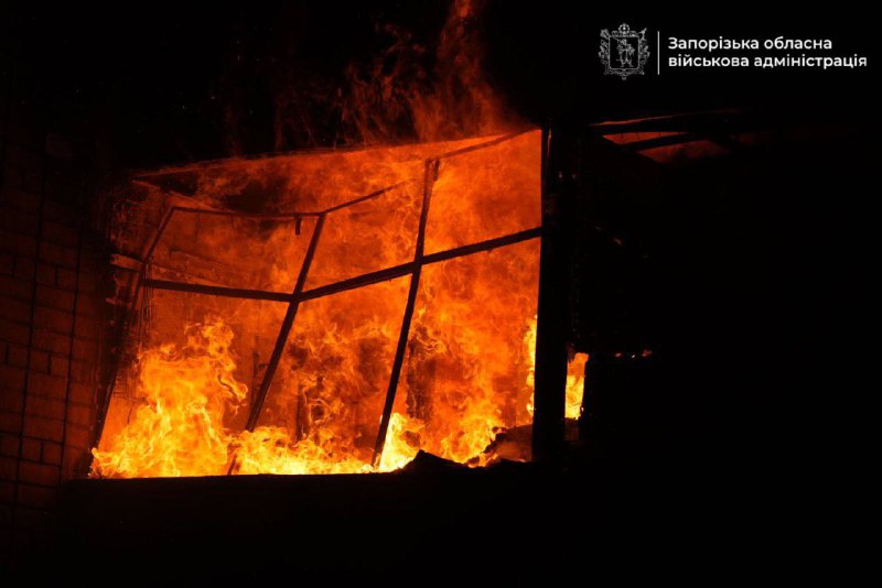 At least 2 person were wounded as result of Russian attack in Zaporizhzhia 