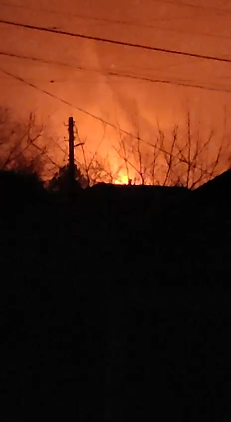Several Shahed-type drones strikes were reported in Dobropillia of Donetsk region, fires started 