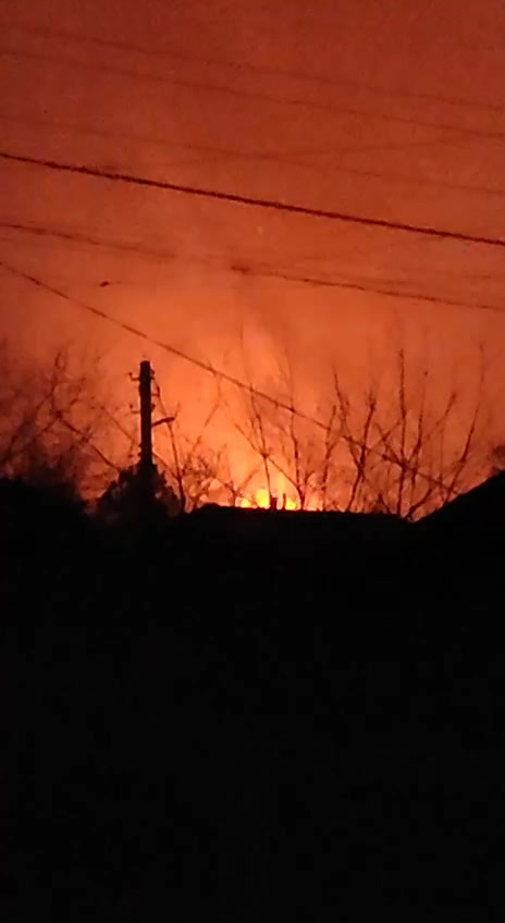 Several Shahed-type drones strikes were reported in Dobropillia of Donetsk region, fires started 
