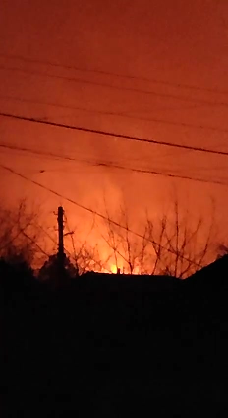 Several Shahed-type drones strikes were reported in Dobropillia of Donetsk region, fires started 
