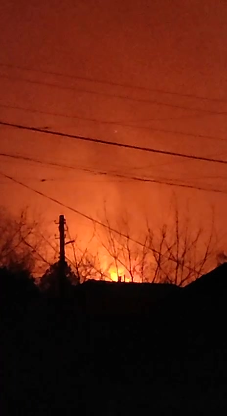 Several Shahed-type drones strikes were reported in Dobropillia of Donetsk region, fires started 