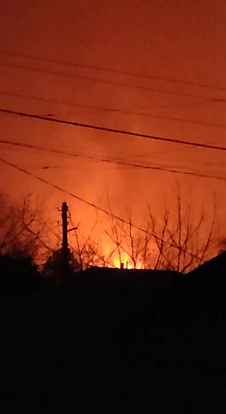 Several Shahed-type drones strikes were reported in Dobropillia of Donetsk region, fires started 