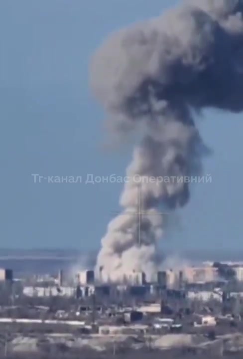 Violent bombardment reported in Kostiantynivka