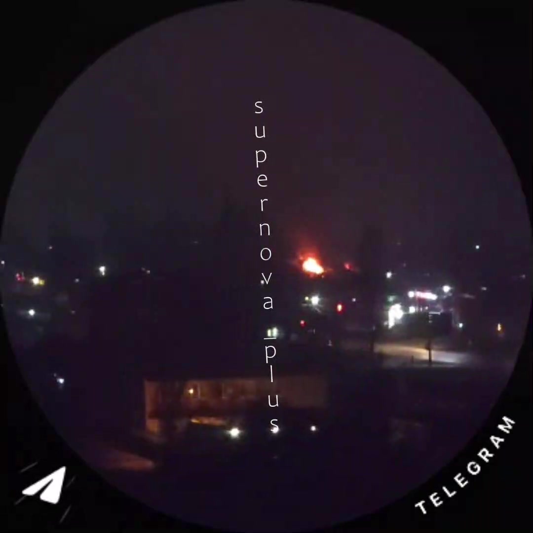 Explosions were reported in Taganrog