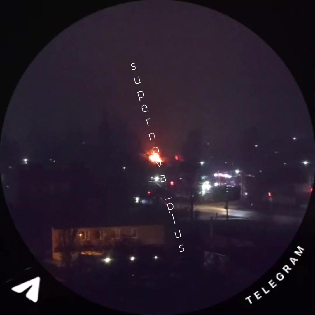 Explosions were reported in Taganrog