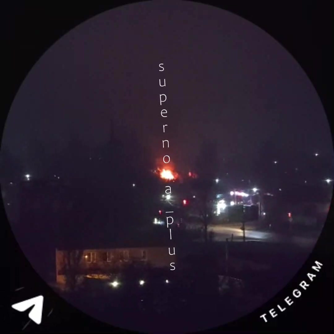 Explosions were reported in Taganrog