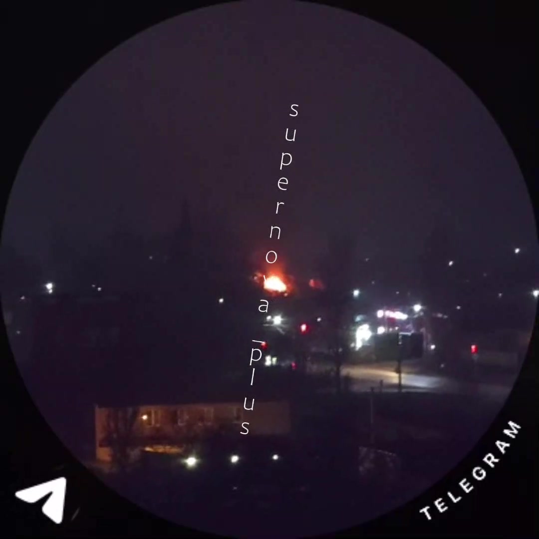 Explosions were reported in Taganrog