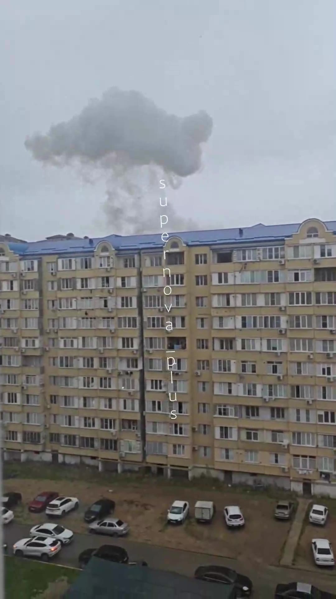 Violent explosion was reported in Kaspiysk as result of the drone raid 