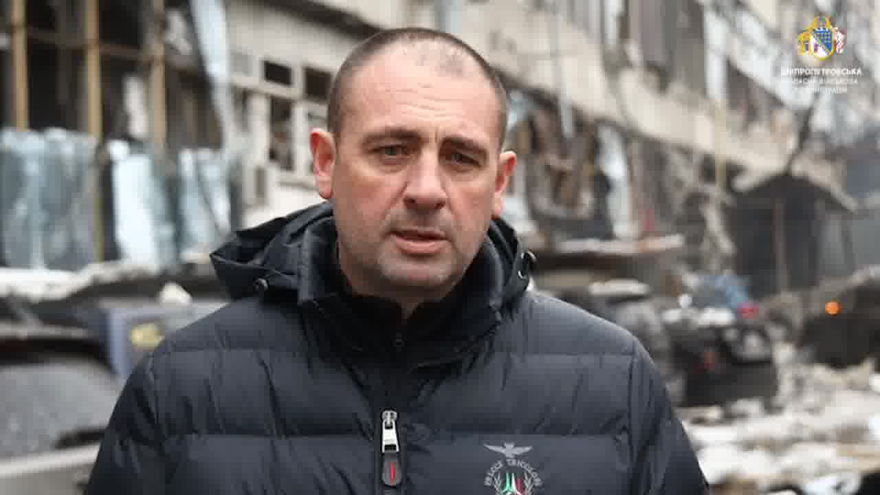 At least 3 people killed and 8 wounded as result of ballistic missile strike in Dnipro city