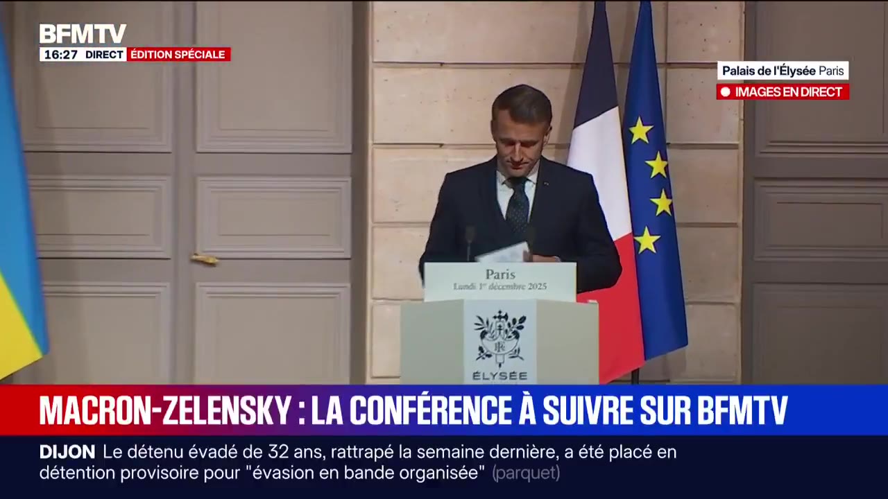A moment that could be decisive for the future of peace in Ukraine and security in Europe, Emmanuel Macron believes.