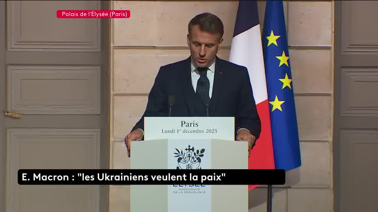 Ukraine is the only one that can discuss territories, they are its own, declared Emmanuel Macron during Volodymyr Zelensky's visit to France.