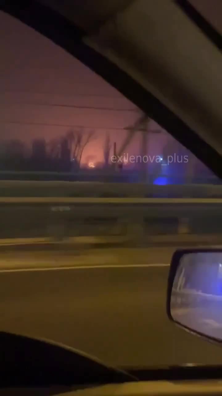 Drony zaatakowały skład ropy naftowej w Liwniach w obwodzie orłowskim