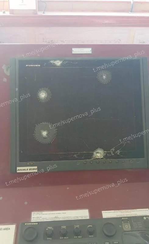 Damage at Midvolga-2 vessel after suspected drone strike