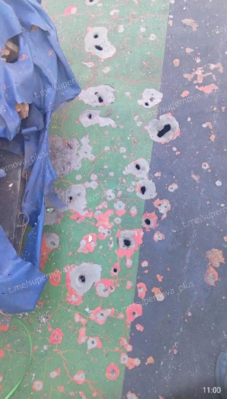 Damage at Midvolga-2 vessel after suspected drone strike