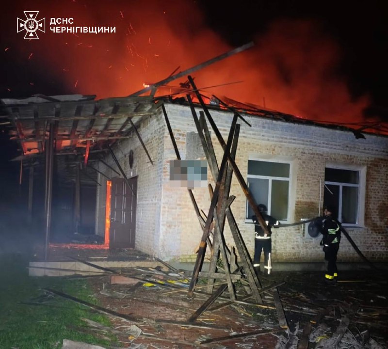 1 person wounded as result of drone strike in Nosivka village of Chernihiv region