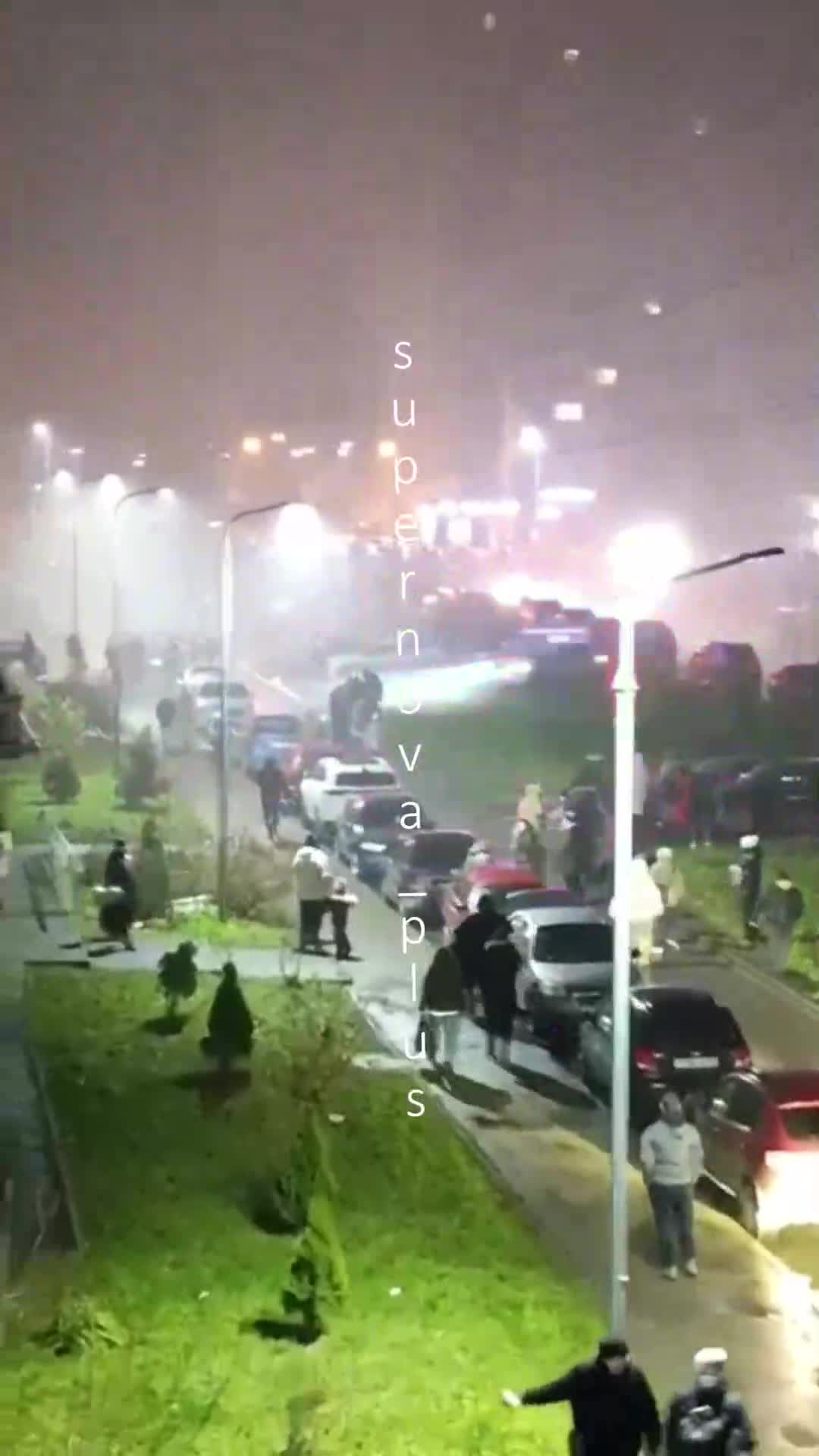 Explosions were reported in Tver