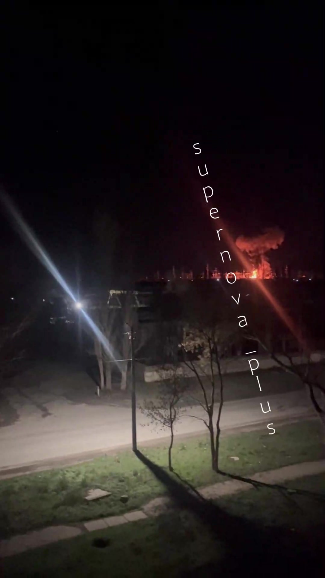 Explosions were reported in Hvardiyske in occupied Crimea